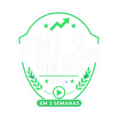 10.2M Views em 3 semanas em 2026